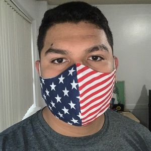 Fabric mask washable (3 layer fabric )